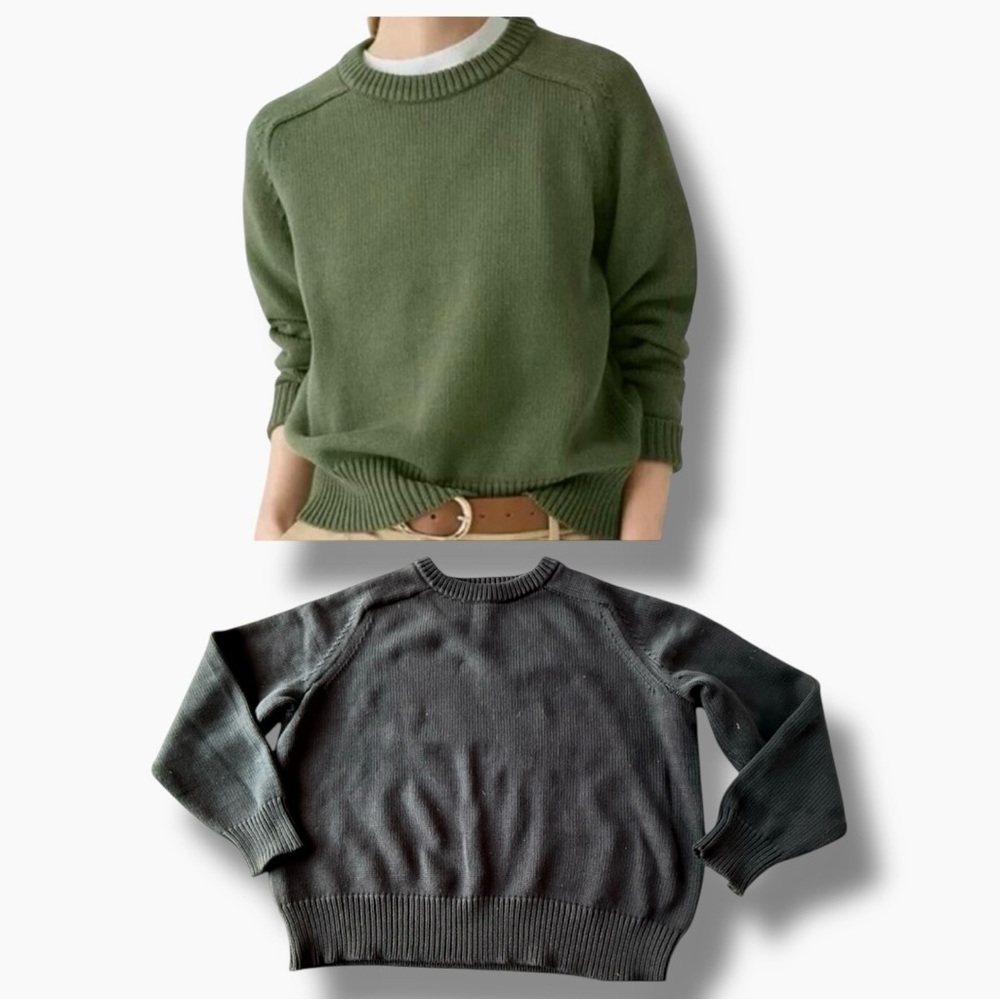 J. Crew Relaxed Pullover Sweater Black Size XL